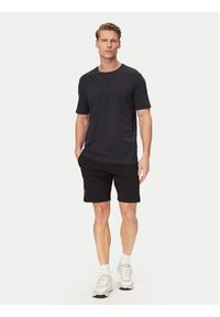 BOSS T-Shirt Birdie 50559387 Granatowy Regular Fit. Kolor: niebieski. Materiał: bawełna #5