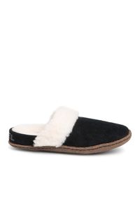 sorel - Sorel Kapcie Nakiska Slide II NL3655 Czarny. Kolor: czarny. Materiał: zamsz, skóra #1