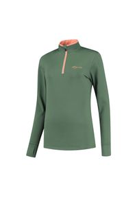 ROGELLI - Bluza do biegania damska Rogelli SNAKE. Kolor: zielony, różowy, wielokolorowy, pomarańczowy