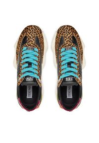 Steve Madden Sneakersy Setback SM11003600 Brązowy. Kolor: brązowy. Materiał: materiał