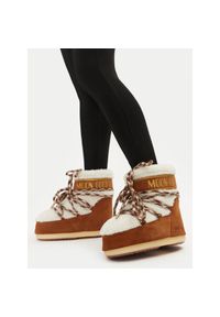 Śniegowce Moon Boot. Kolor: brązowy #1