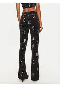 Juicy Couture Spodnie dresowe Briah JCMBJ224253 Czarny Flared Leg. Kolor: czarny. Materiał: syntetyk #4