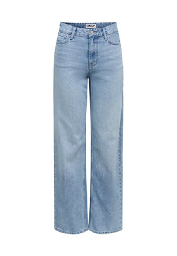 only - ONLY Jeansy Maddie 15361576 Niebieski Wide Leg. Kolor: niebieski