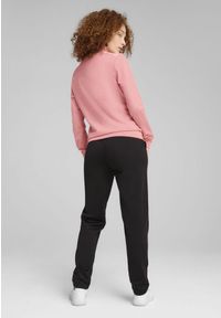 Dres Puma Poly Suit Op, Kobiety. Kolor: różowy. Materiał: poliester, dresówka. Wzór: nadruk