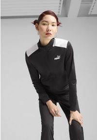 Puma - Damski dres z poliestru PUMA Black. Kolor: zielony, wielokolorowy, czarny, brązowy. Materiał: dresówka, poliester. Wzór: nadruk