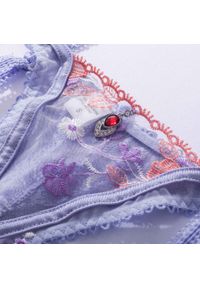 Intica - Komplet bielizny z pasem do pończoch na wyjątkowe okazje Akgul. Kolor: fioletowy. Materiał: materiał #6