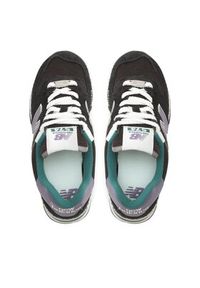 New Balance Sneakersy U574LV2 Czarny. Kolor: czarny. Materiał: zamsz, skóra. Model: New Balance 574