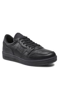 EA7 Emporio Armani Sneakersy X8X086 XK221 R926 Czarny. Kolor: czarny. Materiał: skóra #4