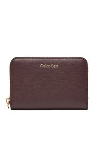 Duży Portfel Damski Calvin Klein. Kolor: czerwony