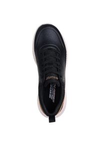 skechers - Buty Skechers Bobs Squad Chaos-Heeling Alive, Kobiety. Kolor: czarny. Materiał: skóra ekologiczna, materiał