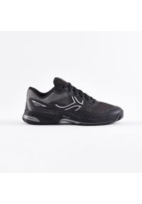 ARTENGO - Buty tenisowe męskie Artengo Fast Pro na mączkę ceglaną. Kolor: czarny, szary, wielokolorowy. Materiał: mesh, kauczuk. Szerokość cholewki: normalna. Sport: tenis