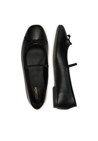 DeeZee Baleriny 9-830-A Czarny. Kolor: czarny. Materiał: skóra #2