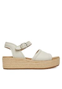 Timberland Espadryle Santorini Sun TB0A4168ETD1 Écru. Materiał: skóra