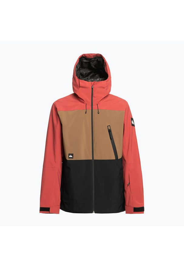 Kurtka snowboardowa męska Quiksilver Sycamore. Kolor: brązowy. Sezon: zima. Sport: snowboard