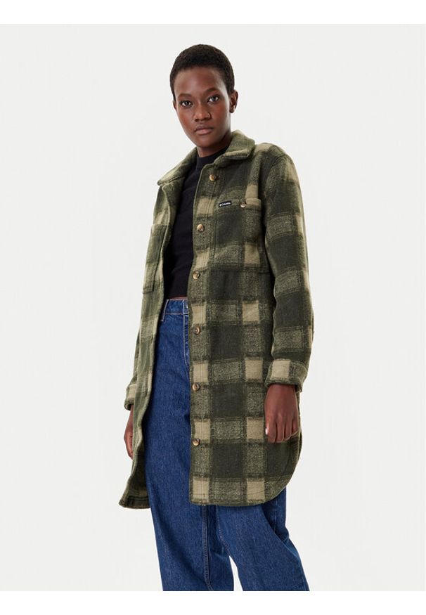 columbia - Columbia Kurtka przejściowa Wildest Venture™ 2136171 Zielony Loose Fit. Kolor: zielony. Materiał: syntetyk