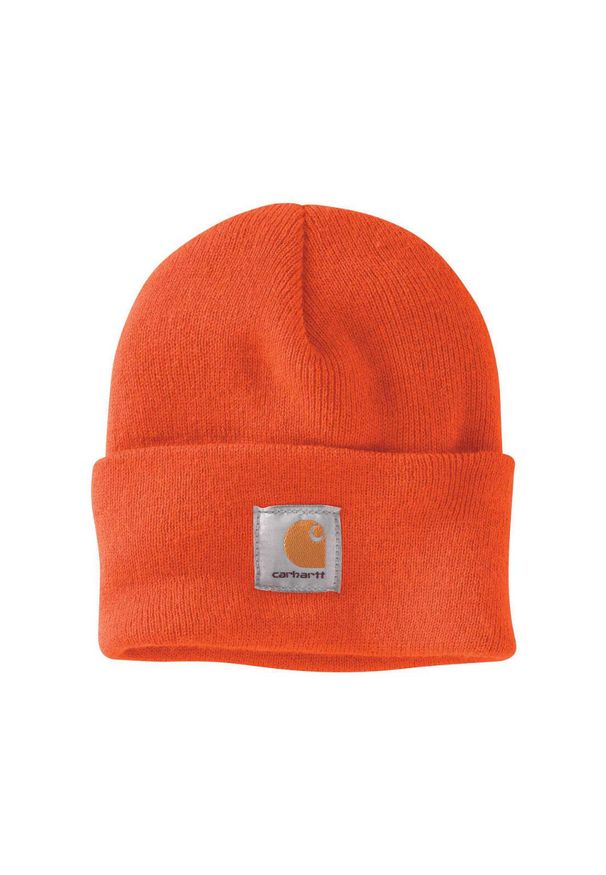 Czapka zimowa Carhartt Acrylic Watch Hat. Kolor: pomarańczowy. Sezon: zima. Styl: sportowy