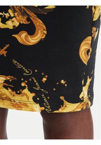 Versace Jeans Couture Sukienka codzienna 80HAO943 JS550 Czarny Slim Fit. Okazja: na co dzień. Kolor: czarny. Materiał: bawełna. Typ sukienki: proste. Styl: casual #4