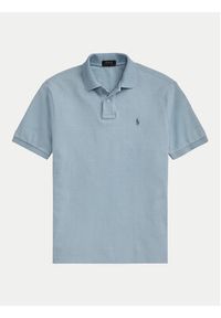 Polo Ralph Lauren Polo 710536856216 Niebieski Slim Fit. Typ kołnierza: polo. Kolor: niebieski. Materiał: bawełna #3