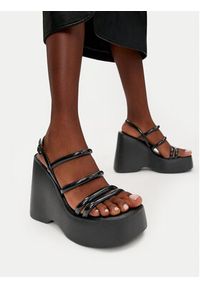 melissa - Melissa Sandały Melissa Jessie Platform Ad 33994 Czarny. Kolor: czarny. Obcas: na platformie #6