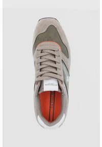 U.S. Polo Assn. Buty kolor zielony. Nosek buta: okrągły. Zapięcie: sznurówki. Kolor: zielony. Materiał: guma #4