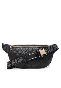 Love Moschino - LOVE MOSCHINO Saszetka nerka JC4003PP1NLA0000 Czarny. Kolor: czarny. Materiał: skóra #4