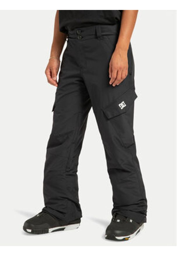 DC Shoes Spodnie snowboardowe Nonchalant ADJTP03023 Czarny Regular Fit. Kolor: czarny. Materiał: syntetyk. Sport: snowboard