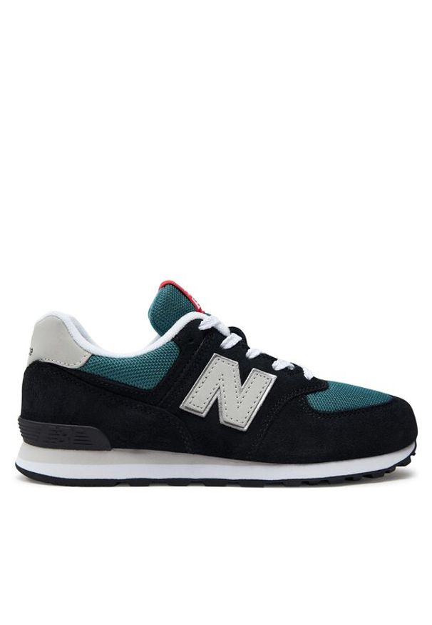 New Balance Sneakersy GC574MGH Czarny. Kolor: czarny. Materiał: skóra. Model: New Balance 574