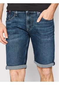 Tommy Jeans Szorty jeansowe Ronnie DM0DM12739 Granatowy Relaxed Fit. Kolor: niebieski. Materiał: jeans, bawełna #1