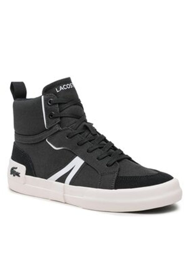 Lacoste Sneakersy L004 Mid 0722 2 Cma 743CMA0056312 Czarny. Kolor: czarny. Materiał: materiał