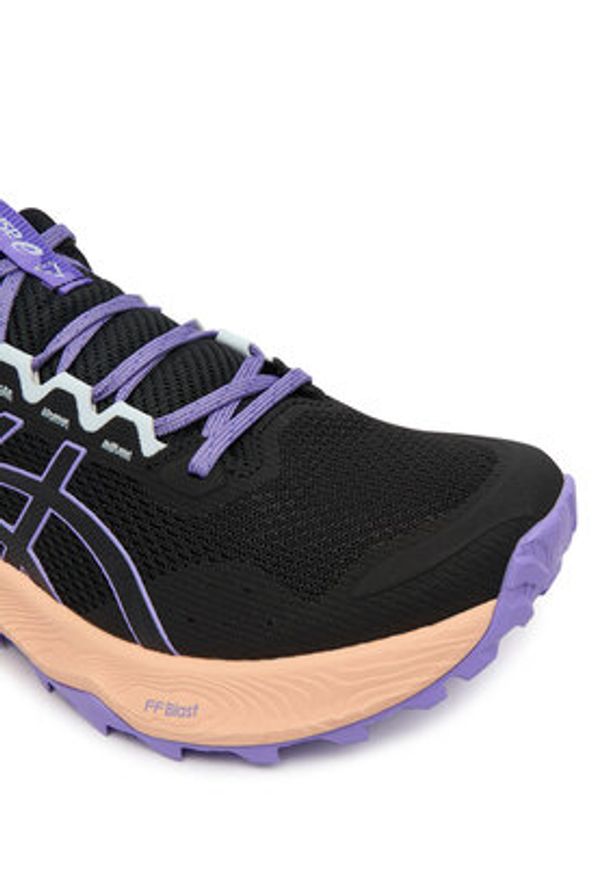 Asics Buty do biegania Trabuco Terra 3 1012B925 Czarny. Kolor: czarny. Materiał: mesh