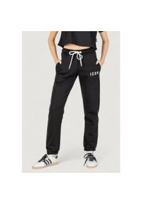 Spodnie Kobieta ICON. Kolor: czarny. Długość: długie #1
