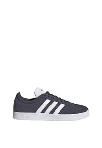 Buty do chodzenia damskie Adidas VL Court 2.0 Suede Shoes. Kolor: niebieski, biały, wielokolorowy, czarny. Sport: turystyka piesza #1