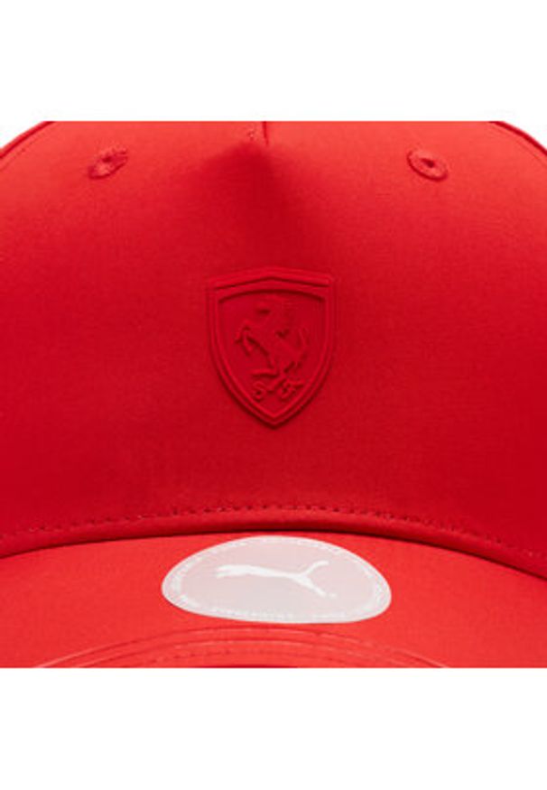 Puma Czapka z daszkiem Ferrari SPTWR Style BB Cap 024454 Czerwony. Kolor: czerwony. Materiał: poliester, materiał
