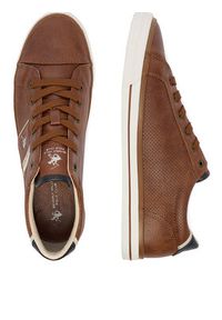 Beverly Hills Polo Club Sneakersy CEO-FRISCO-01 Brązowy. Kolor: brązowy. Materiał: materiał #2