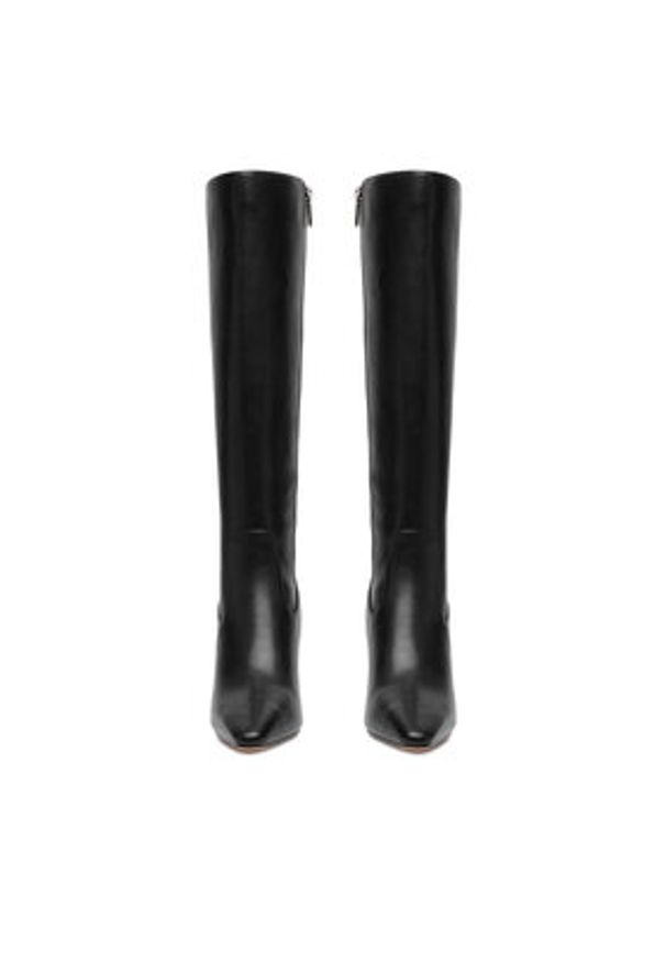 Nine West Kozaki CEO-SAWSAN-01 Czarny. Kolor: czarny. Materiał: materiał