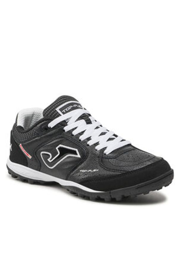 Joma Buty do piłki nożnej Top Flex 2121 TOPS2121TF Czarny. Kolor: czarny. Materiał: skóra