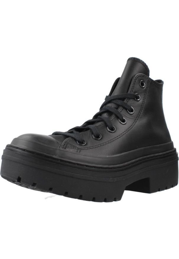 Tenisówki Converse Model Chuck Taylor All Star Lugged Heel Hi Kolor Czarny. Kolor: czarny. Materiał: tkanina