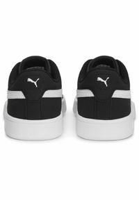 Puma - Dziecięce Sneakersy Smash 3.0 Buck PUMA Black White. Kolor: biały, czarny, wielokolorowy. Materiał: nubuk. Szerokość cholewki: normalna