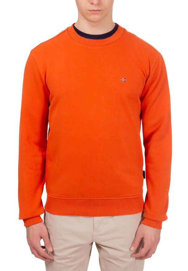 Bluza męska Napapijri Balis Crew Sum 2. Kolor: pomarańczowy
