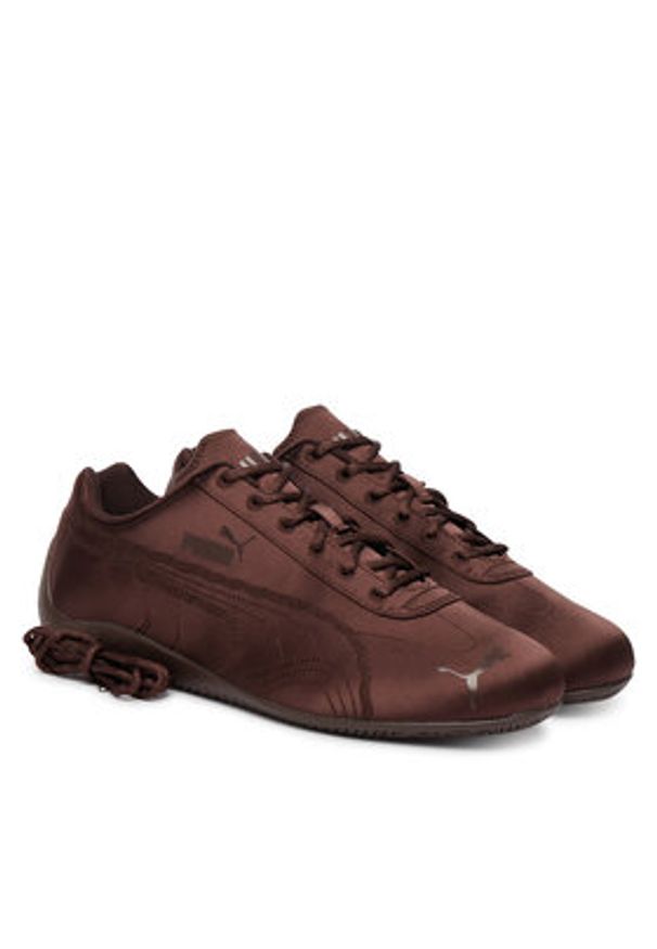 Puma Sneakersy Speedcat Venus 406249 01 Brązowy. Kolor: brązowy. Materiał: materiał