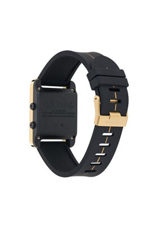 Adidas - adidas Zegarek AO Street Retro Pop Three AOST25534 Czarny. Kolor: czarny. Styl: retro, street