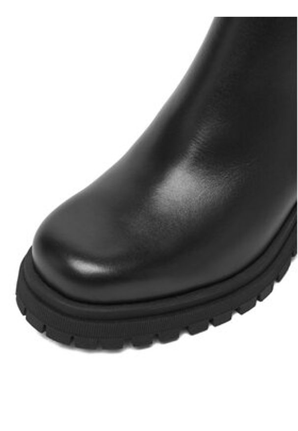 Badura Botki C-GATE-I23 28115PE Czarny. Kolor: czarny. Materiał: skóra