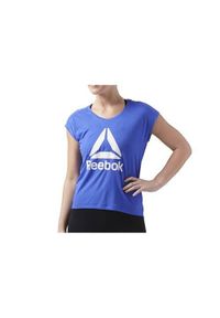 Koszulka sportowa damska Reebok Wor Supremium 20 Tee. Kolor: niebieski. Długość rękawa: krótki rękaw. Długość: krótkie