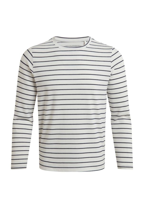 CRAGHOPPERS - Koszulka Z Długim Rękawem Damska Akona Stripe Nosilife. Kolor: niebieski. Długość rękawa: długi rękaw. Długość: długie. Sport: turystyka piesza