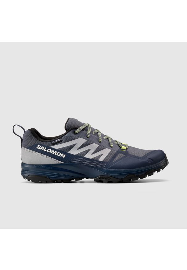 salomon - Buty turystyczne męskie Salomon Saliba wodoodporne. Kolor: niebieski. Materiał: materiał, syntetyk. Szerokość cholewki: normalna