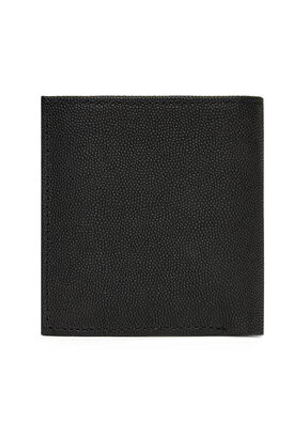 TOMMY HILFIGER - Tommy Hilfiger Duży Portfel Męski Th Flag Trifold AM0AM13521 Czarny. Kolor: czarny. Materiał: skóra