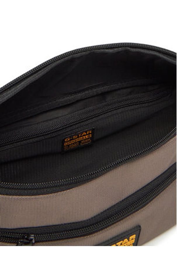 G-Star RAW - G-Star Raw Saszetka nerka GSR-P-003-07 Brązowy. Kolor: brązowy. Materiał: materiał