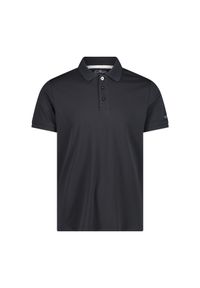 Polo CMP. Typ kołnierza: polo. Kolor: biały, wielokolorowy, czarny