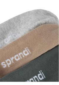 Sprandi Zestaw 3 par niskich skarpet unisex 0UB-005-AW24 (3-PACK) Kolorowy. Materiał: bawełna. Wzór: kolorowy