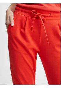 ICHI Spodnie materiałowe 20104757 Pomarańczowy Slim Fit. Kolor: pomarańczowy. Materiał: syntetyk #7